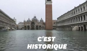 À Venise, la place Saint-Marc à nouveau fermée à cause des inondations