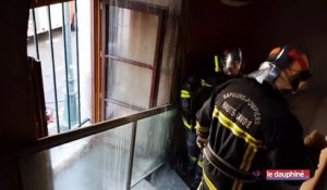 Incendie  les dégâts dans la mairie d'Annecy