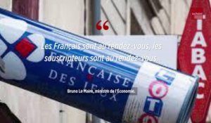Française des jeux : « immense succès populaire » pour la privatisation