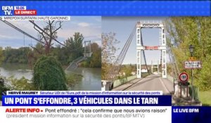 Pont effondré: "Cela confirme que nous avions raison", déclare Hervé Maurey, pdt de la mission d'information sur la sécurité des ponts