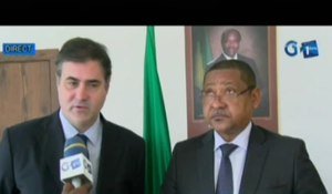 RTG/L’ambassadeur d’Espagne au Gabon reçu par le Ministre du tourisme gabonais dans le cadre de l’invitation adressé au gabon pour participer à un forum touristique