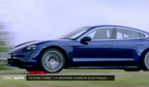 Taycan Turbo : la première Porsche électrique