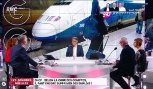 Les tendances GG : Selon la Cour des comptes, il faut encore supprimer des emplois à la SNCF - 19/11