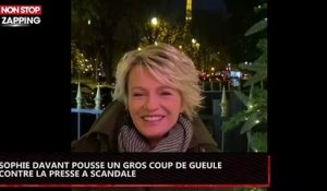 Sophie Davant pousse un gros coup de gueule contre la presse à scandales (vidéo)