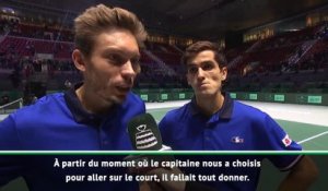 Coupe Davis - Mahut : ''Dans le vestiaire à 0-2, ce n'était pas un bon moment''