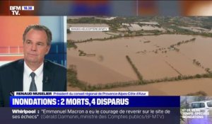 Intempéries: "Normalement, tous les lycées seront réouverts" ce lundi (Renaud Muselier, président de la région PACA)