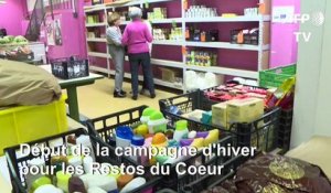 35e campagne des Restos du Coeur: les étudiants de plus en plus concernés