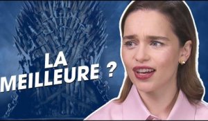 Emilia Clarke juge la saison 8 de Game of Thrones