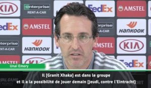 Arsenal - Emery annonce le retour de Xhaka