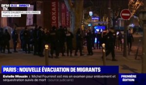 Une nouvelle évacuation d'un camp de migrants en cours près de Paris