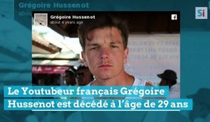 Le Youtubeur français Grégoire Hussenot est décédé à l’âge de 29 ans