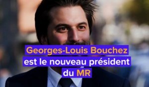 Georges-Louis Bouchez est le nouveau président du MR