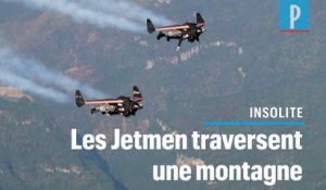 Extrême : les « Jetmen » ont traversé une montagne à 400 km/h