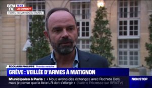 Édouard Philippe: "L'objectif de cette réunion est de rappeler les fondements de la réforme des retraites et voir comment l'améliorer"