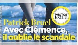 Patrick Bruel, avec sa belle Clémence, il oublie le scandale