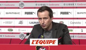 Stéphan «On a pris le contrôle total du match» - Foot - L1 - Rennes