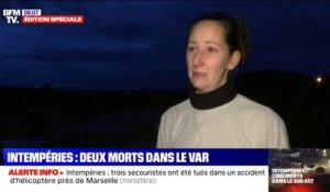 La compagne d'une victime des intempéries à Fréjus dans le Var témoigne sur BFMTV