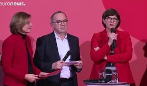 Nouvelle direction au SPD : de mauvais augure pour Angela Merkel