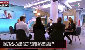 C à vous : Anne Nivat prend la défense de son compagnon Jean-Jacques Bourdin (vidéo)
