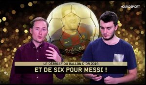 "Messi a réussi une année remarquable mais… Van Dijk aurait fait un formidable Ballon d'Or"