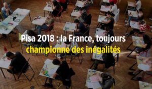 Pisa 2018 : la France, toujours championne des inégalités