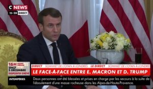 Emmanuel Macron lors du sommet de l'Otan : « Il nous arrive parfois de ne pas être d'accord »
