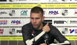 Conférence de presse d'avant Match, Alexis Blin