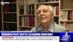 Bernard Pivot quitte l'académie Goncourt, mais reste membre d'honneur