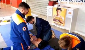 Téléthon à Besançon : la protection civile organise le record du monde du massage cardiaque