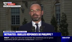 Réforme des retraites : "Ma logique ne sera jamais la confrontation", déclare Édouard Philippe, qui déplore les "fake news"