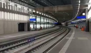 Léman Express : La gare de Genève-Champel enfouie à 25 mètres sous terre est la plus profonde du CEVA ( Cornavin - Eaux-Vives - Annemasse)