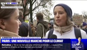 Paris: une nouvelle marche pour le climat
