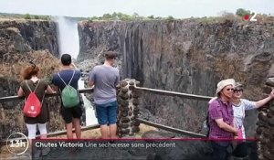 Afrique : les chutes Victoria sont à sec