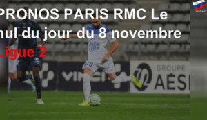 PRONOS PARIS RMC Le nul du jour du 8 novembre Ligue 2