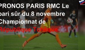 PRONOS PARIS RMC Le pari sûr du 8 novembre Championnat de République Tchèque