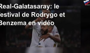 Real-Galatasaray: le festival de Rodrygo et Benzema en vidéo