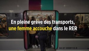 En pleine grève des transports, une femme accouche dans le RER