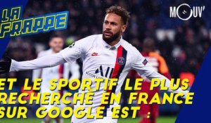 Le sportif le plus recherché en France sur Google est...