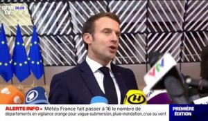 Retraites: Emmanuel Macron assure qu'il "y a une concertation qui doit se faire"