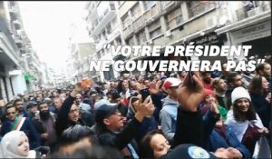 À Alger, une marée humaine contre le résultat de la présidentielle