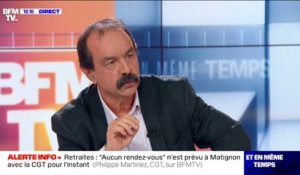 Philippe Martinez (CGT): "Au bout de 11 jours de grève, le gouvernement n'a pas bougé"