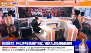Réforme des retraites: débat entre Philippe Martinez et Gérald Darmanin (2/3) - 15/12