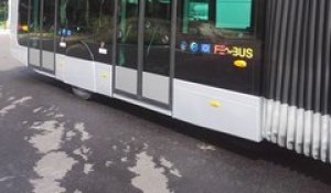 Le Fébus, bus à hydrogène, arrive à Pau