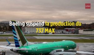 Boeing suspend la production du 737 MAX