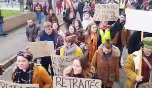 La CFDT dans la rue à Belfort