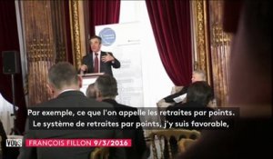 "Ça permet de diminuer le niveau des pensions" : quand François Fillon expliquait le système de retraite à points