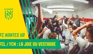 Vidéo 360° : la joie du vestiaire des U18 en Coupe Gambardella