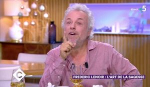 Frédéric Lenoir : l’art de la sagesse - C à Vous – 18/12/2019