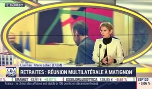 Marie Lebec (LREM) : Retraites, réunion multilatérale à Matignon - 19/12