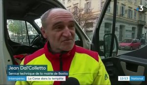 Intempéries : la Corse touchée par la tempête Fabien